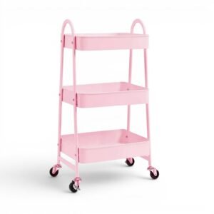 CARRITO AUXILIAR ROSA