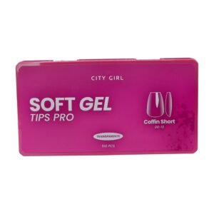 TIPS SOFT GEL COFFIN SHORT 00-13