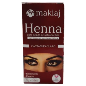 HENNA MAKIAJ CASTAÑO CLARO