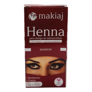 HENNA MAKIAJ MARROM