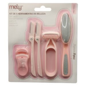 KIT DE 5 HERRAMIENTAS DE BELLEZA