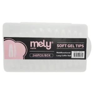 TIPS SOFT GEL LONG COFFIN NAIL