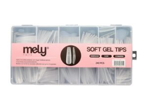TIPS SOFT GEL COFFIN 12 TAMAÑOS