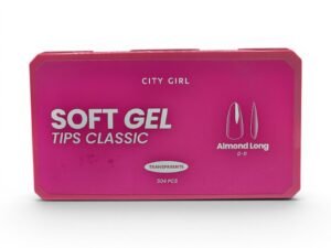 TIPS SOFT GEL  ALMOND LONG 0-11
