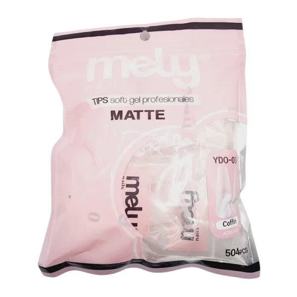 TIPS SOFT GEL BOLSA ROSA MATTE