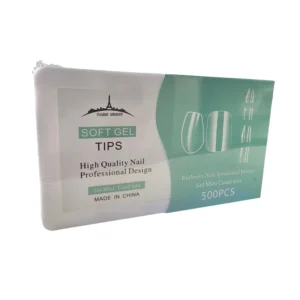 TIPS SOFT GEL 500pcs MINI CUADRADA