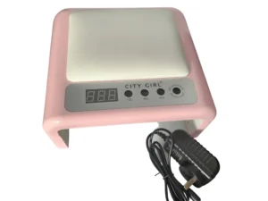 CABINA DE UÑAS H72 CITY GIRL LED ROJA 288W