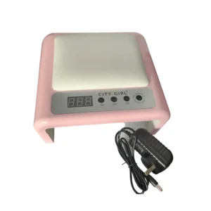 CABINA DE UÑAS H72 CITY GIRL LED ROJA 288W