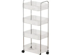 Carrito organizador de acrílico